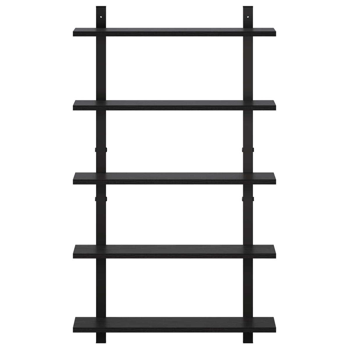 vidaXL Półka ścienna Czarny dąb 60.5 x 13.5 x 102.5 cm