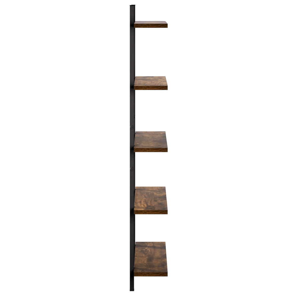 vidaXL Półka ścienna Dąb wędzony 60.5 x 13.5 x 102.5 cm