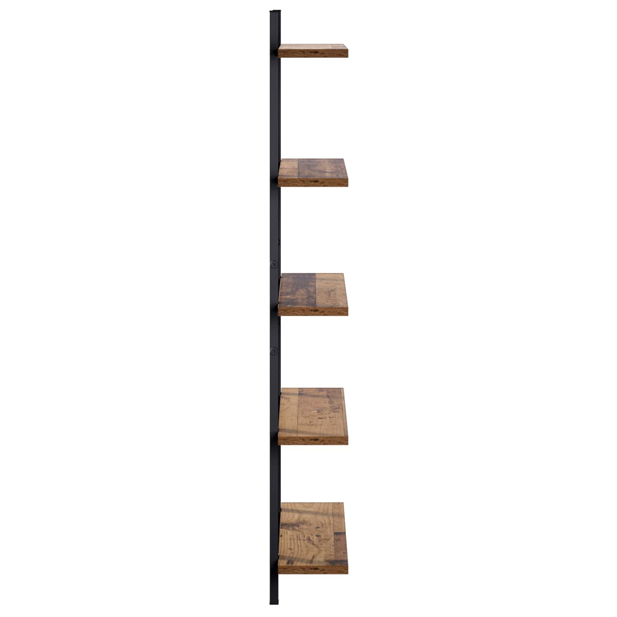 vidaXL Półka ścienna Stare drewno 60.5 x 13.5 x 102.5 cm