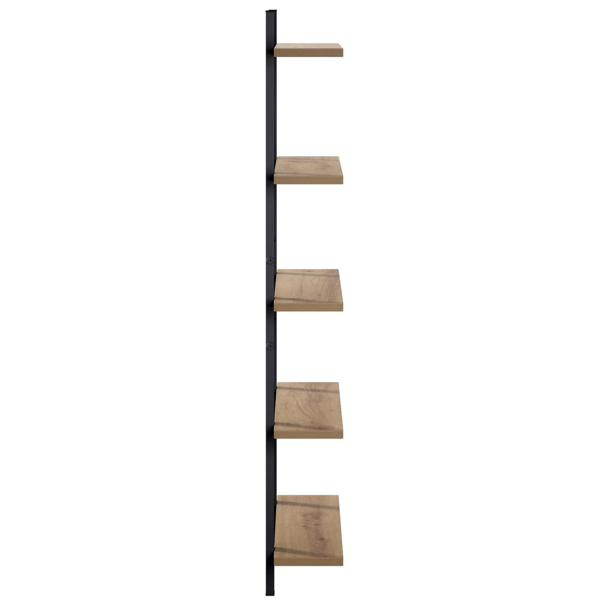 vidaXL Półka ścienna Dąb artisan 60.5 x 13.5 x 102.5 cm