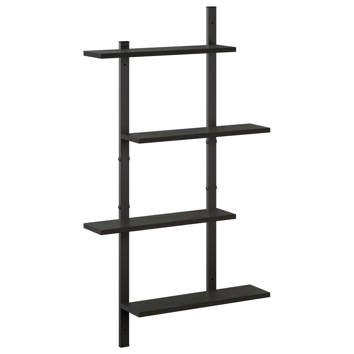 vidaXL Półka ścienna Czarny dąb 61 x 13.5 x 105.5 cm