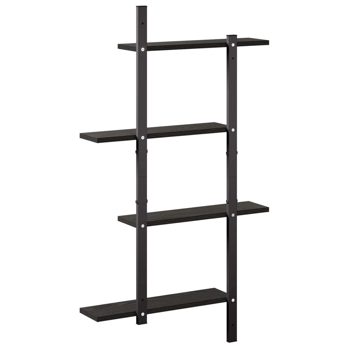 vidaXL Półka ścienna Czarny dąb 61 x 13.5 x 105.5 cm
