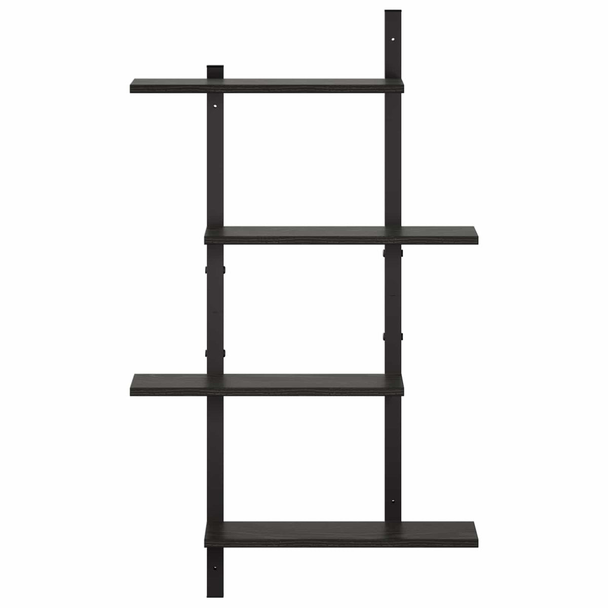 vidaXL Półka ścienna Czarny dąb 61 x 13.5 x 105.5 cm