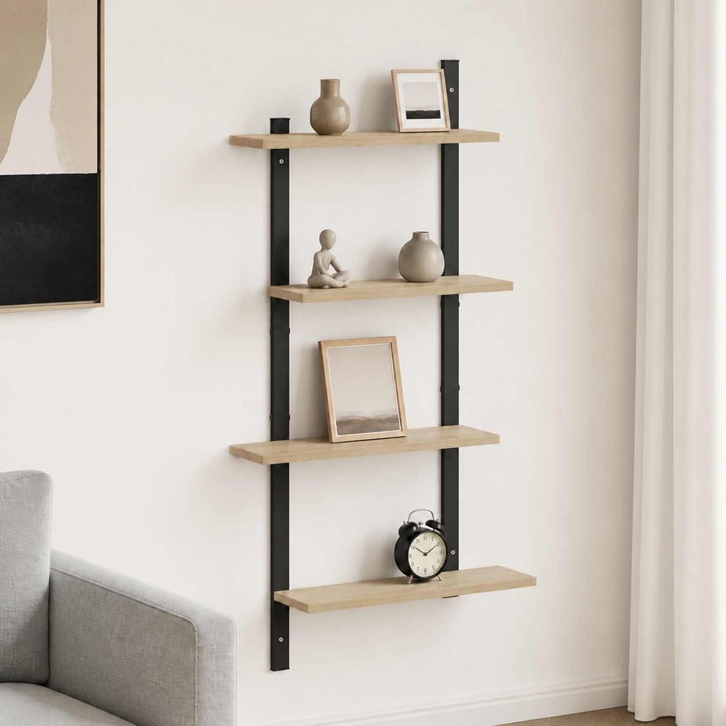 vidaXL Półka ścienna dąb Sonoma 61 x 13.5 x 105.5 cm