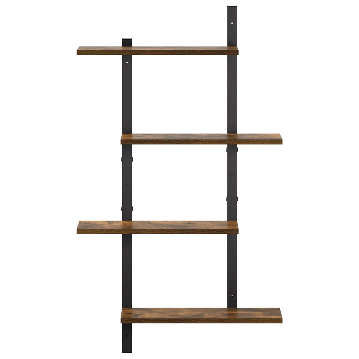 vidaXL Półka ścienna Dąb wędzony 61 x 13,5 x 105,5 cm