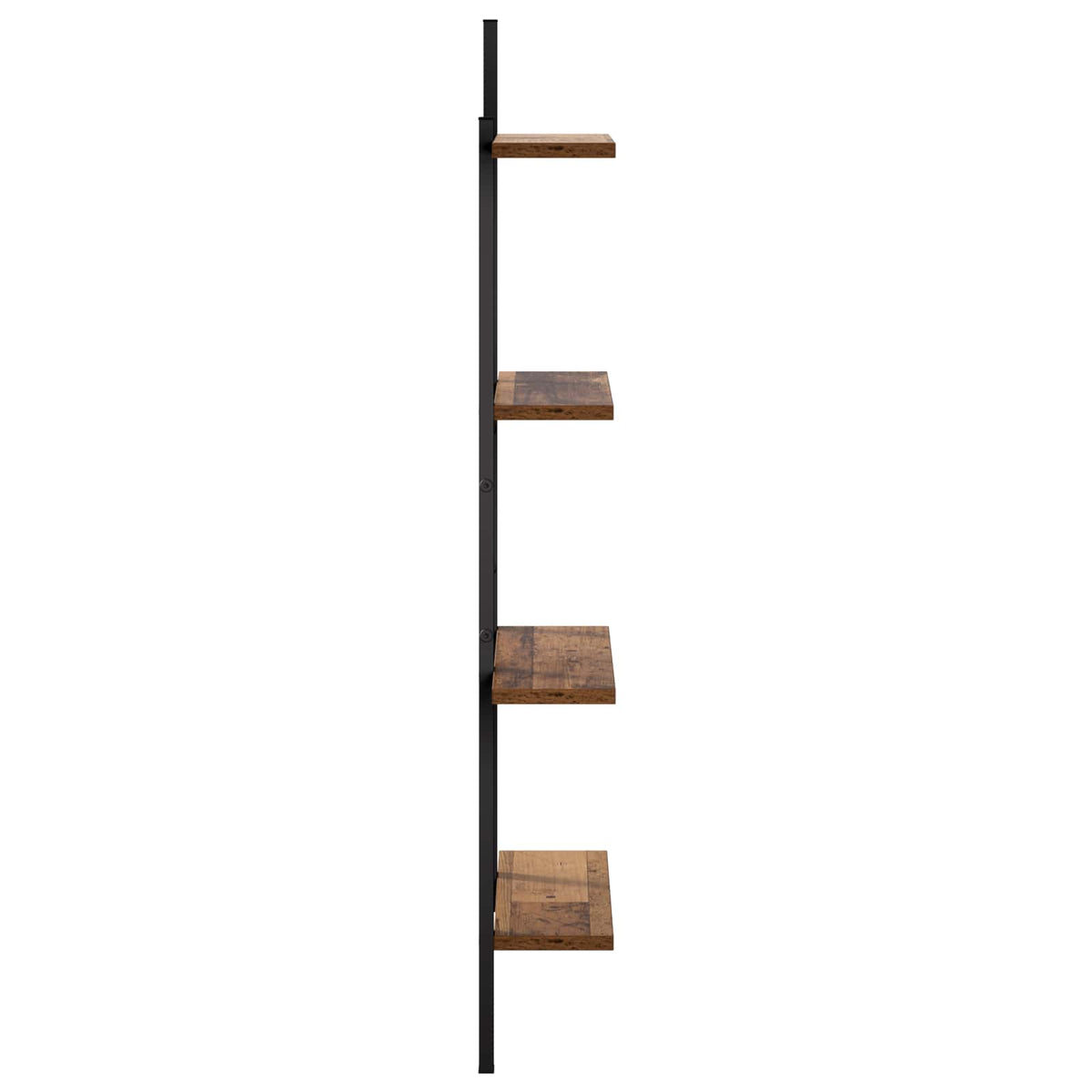 vidaXL Półka ścienna Stare drewno 61 x 13.5 x 105.5 cm