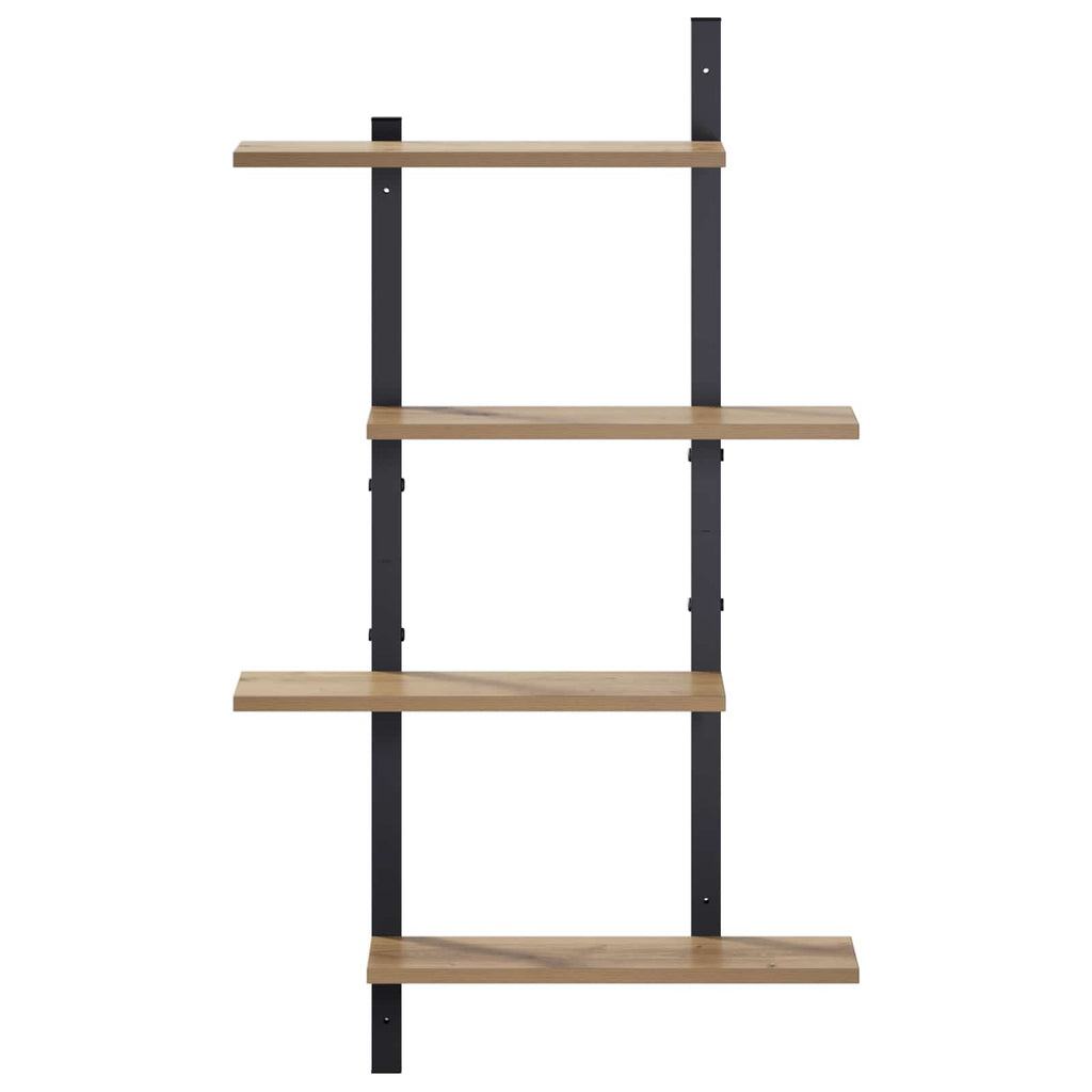 vidaXL Półka ścienna Dąb artisan 61 x 13.5 x 105.5 cm