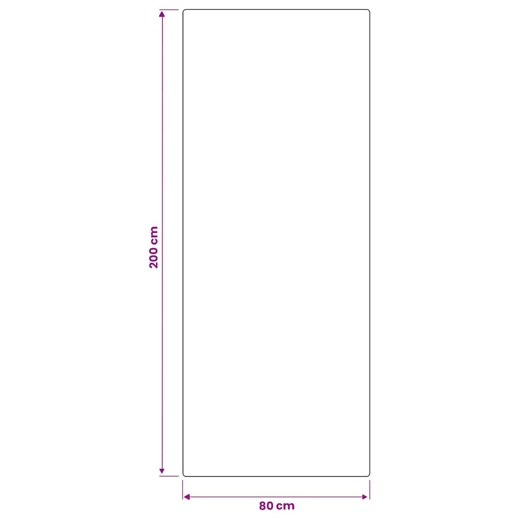 vidaXL Dywan IZA Beżowy 80 x 200 cm 100% poliester Niskie runo