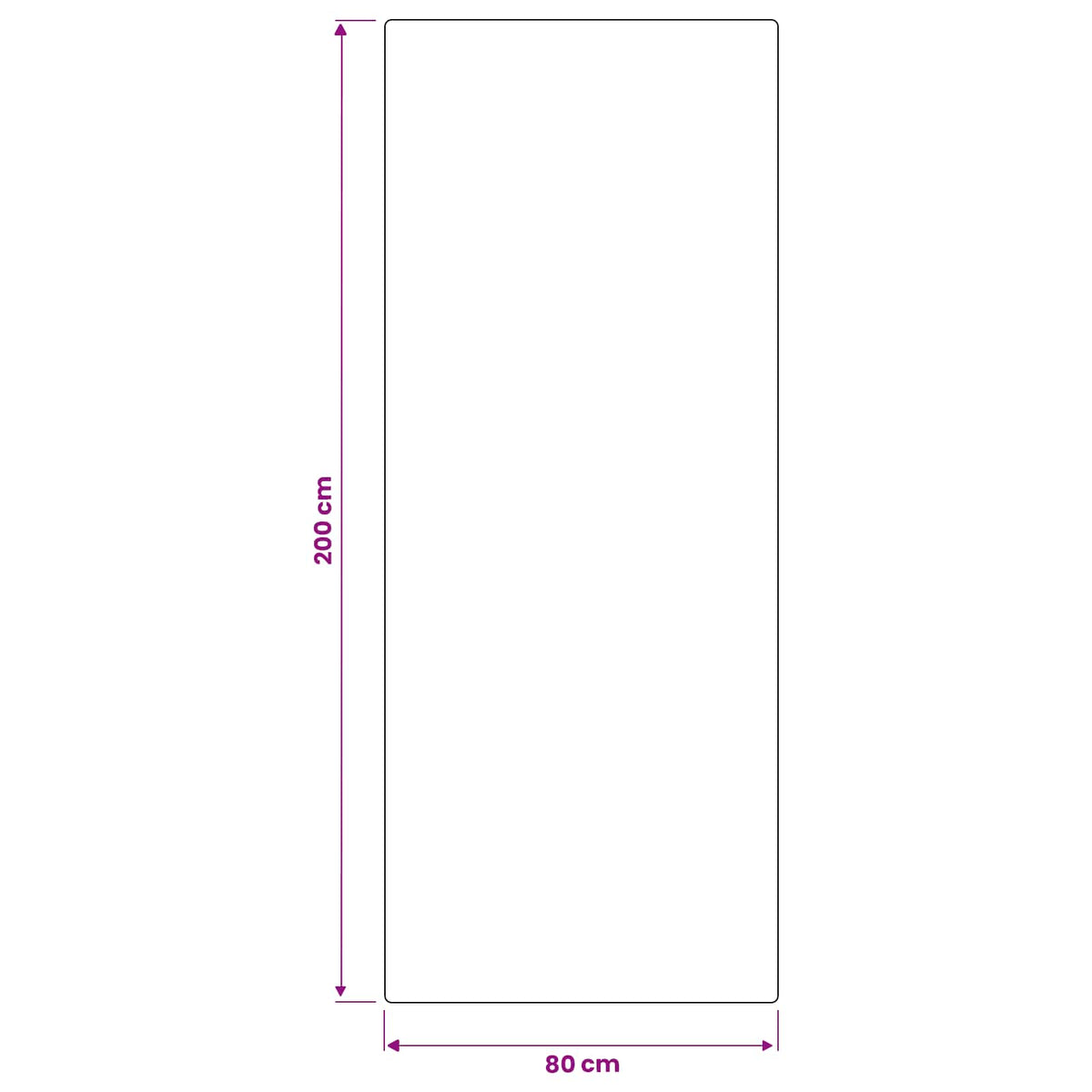 vidaXL Dywan IZA Beżowy 80 x 200 cm 100% poliester Niskie runo