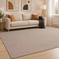 vidaXL Dywan IZA Beżowy 200 x 280 cm 100% poliester Niskie runo