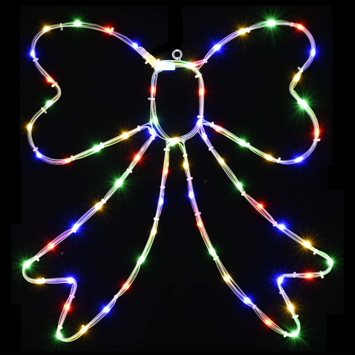 vidaXL Kokarda świetlna LED LOVIISA 70 LED Wielokolorowy 50 x 51 cm
