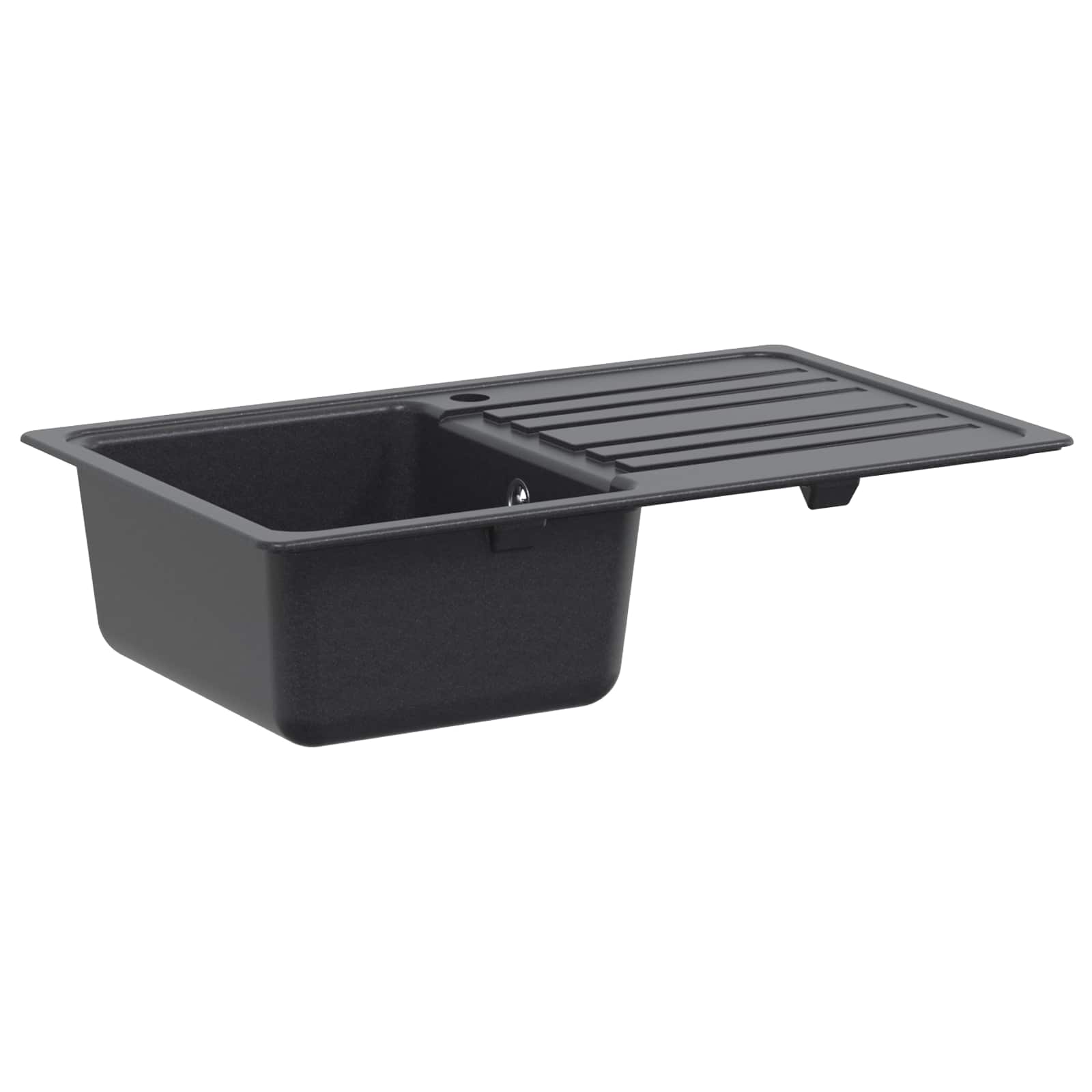 vidaXL Zlewozmywak z ociekaczem Granit 76,5 cm x 46 cm x 28 cm