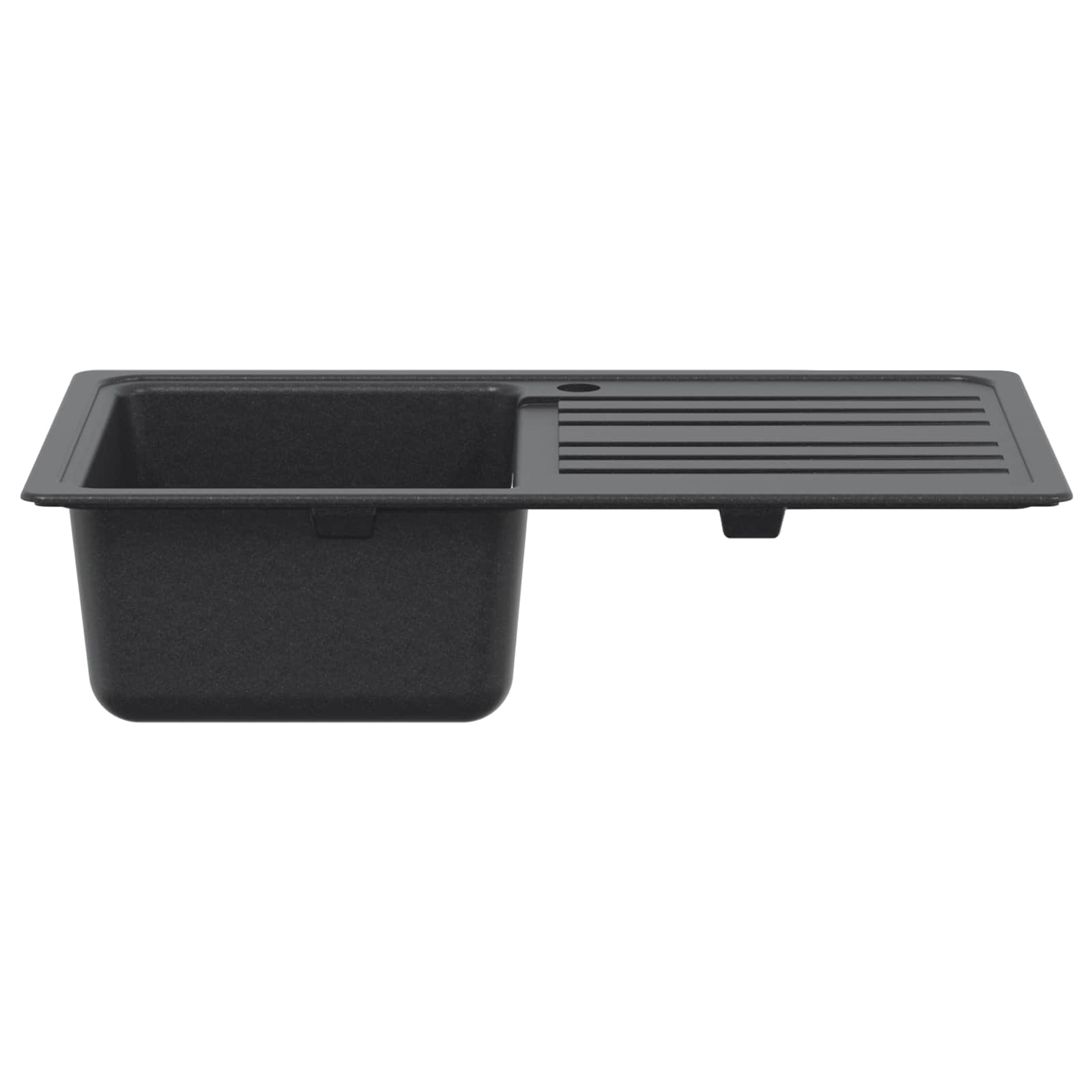 vidaXL Zlewozmywak z ociekaczem Granit 76,5 cm x 46 cm x 28 cm