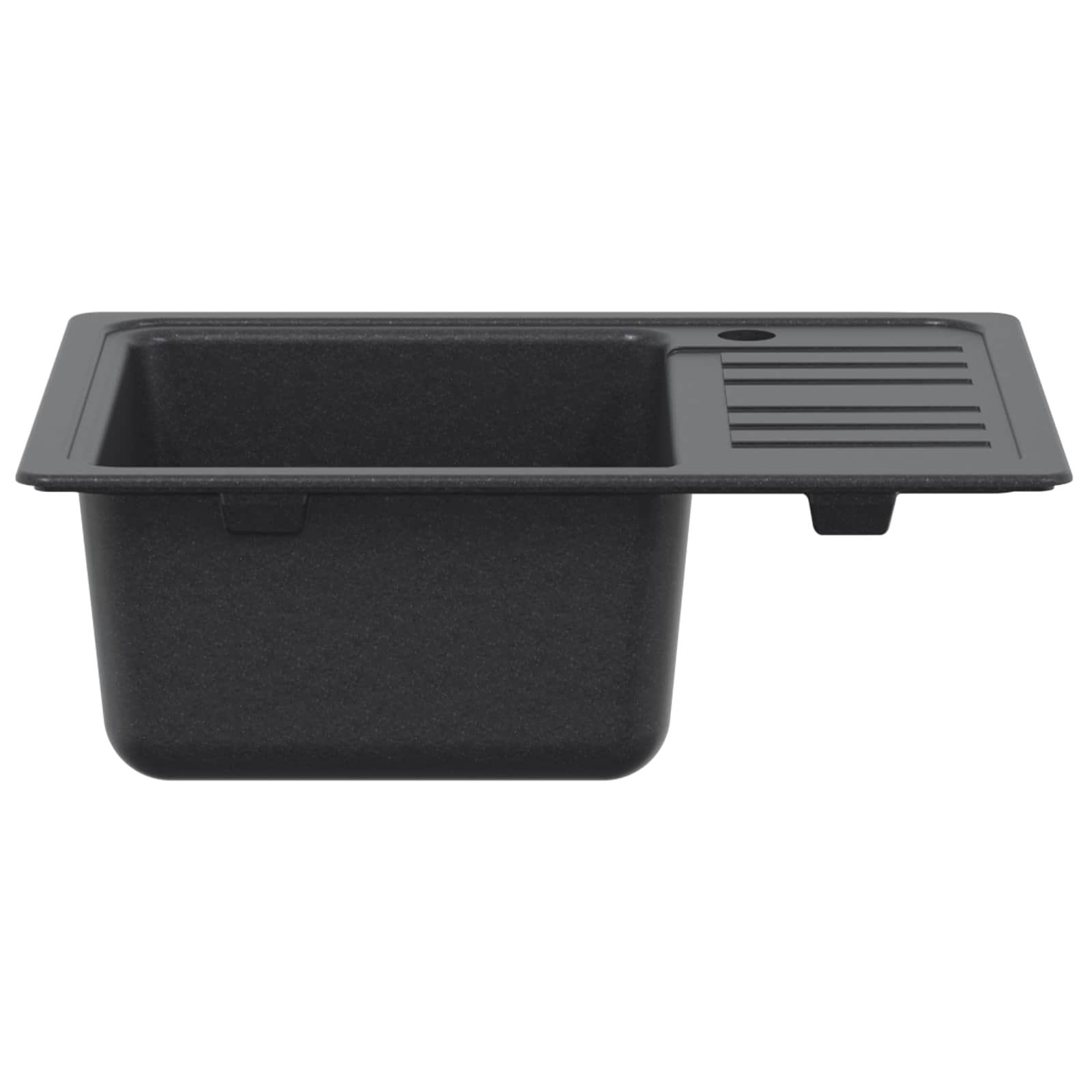 vidaXL Zlewozmywak kuchenny z ociekaczem Granit 57.5 x 46 x 28 cm