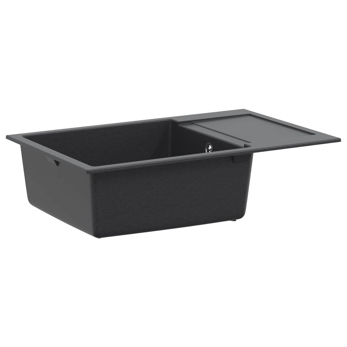 vidaXL Zlew kuchenny jednokomorowy Granite 78 x 50 x 20 cm Grafitowy