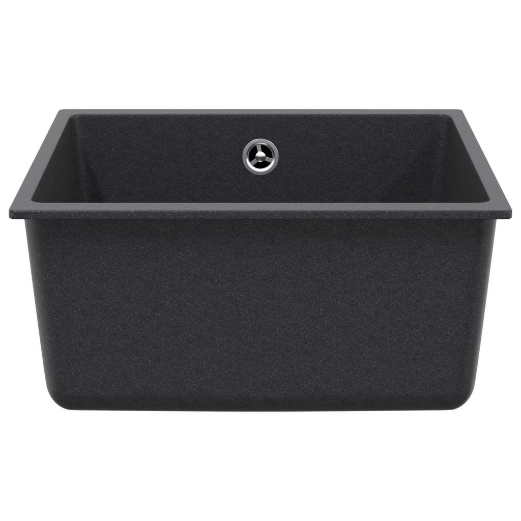 vidaXL Zlewozmywak kuchenny jednokomorowy Granit 43 x 46 x 20 cm