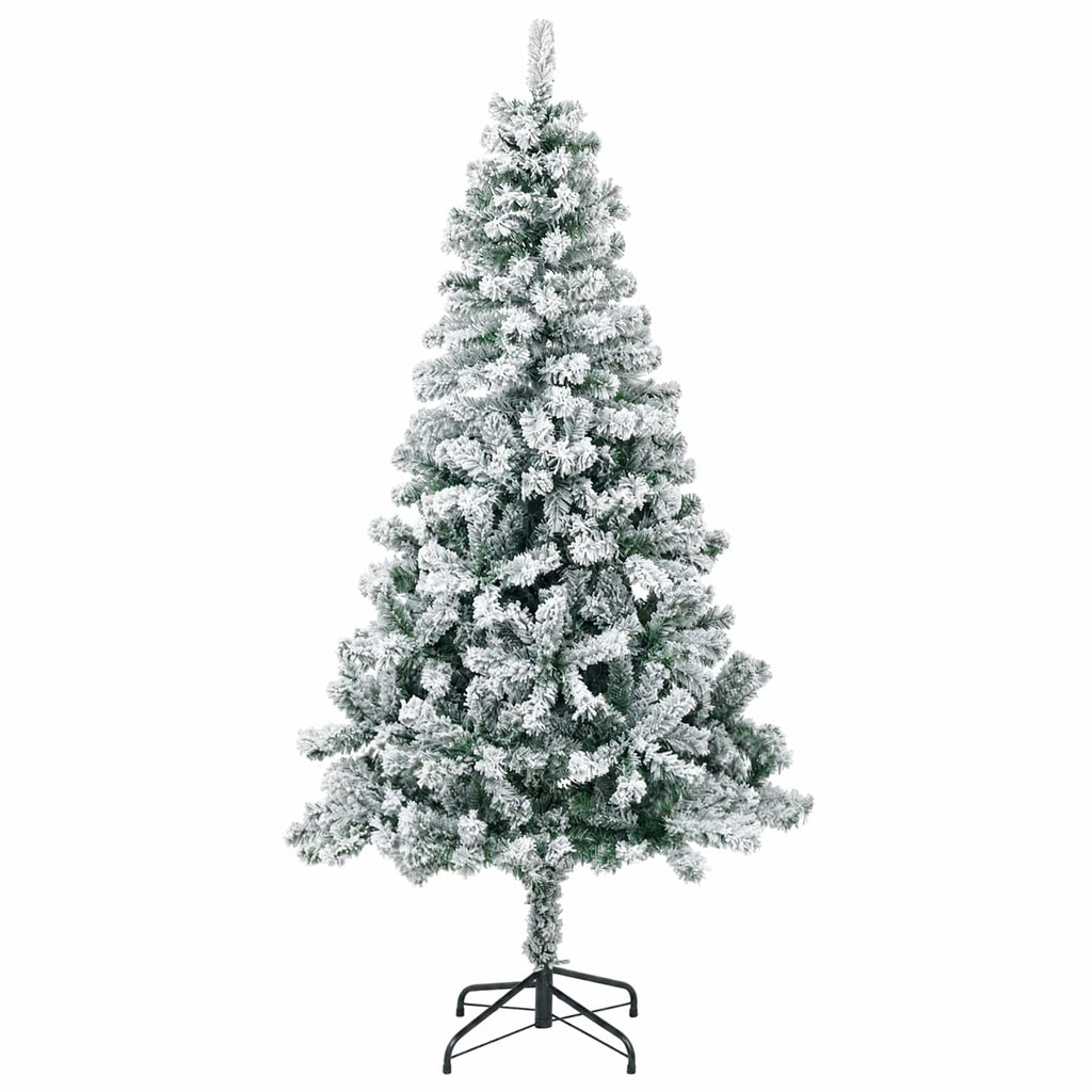 vidaXL Sztuczna choinka z bombkami 120 cm 150 LED Ciepła biel