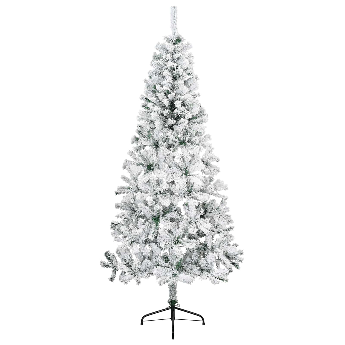 vidaXL Sztuczna choinka z zawiasami 240 cm 300 LED Ciepła biel