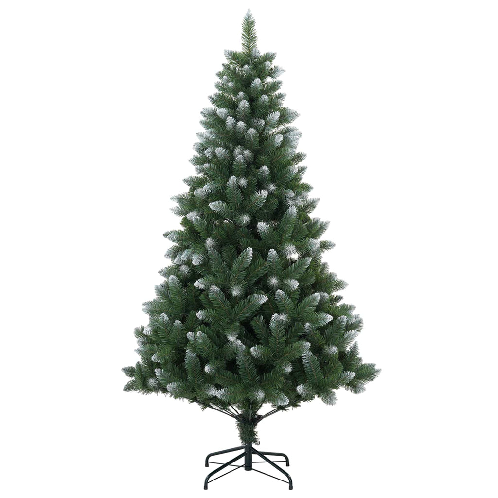vidaXL Sztuczna choinka z bombkami 120 cm 150 LED Ciepła biel