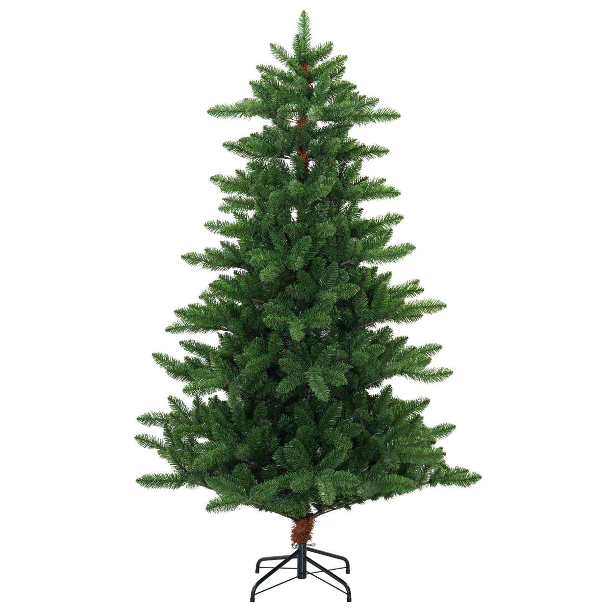 vidaXL Artificial Christmas Tree with Bauble 150 cm 150 LED