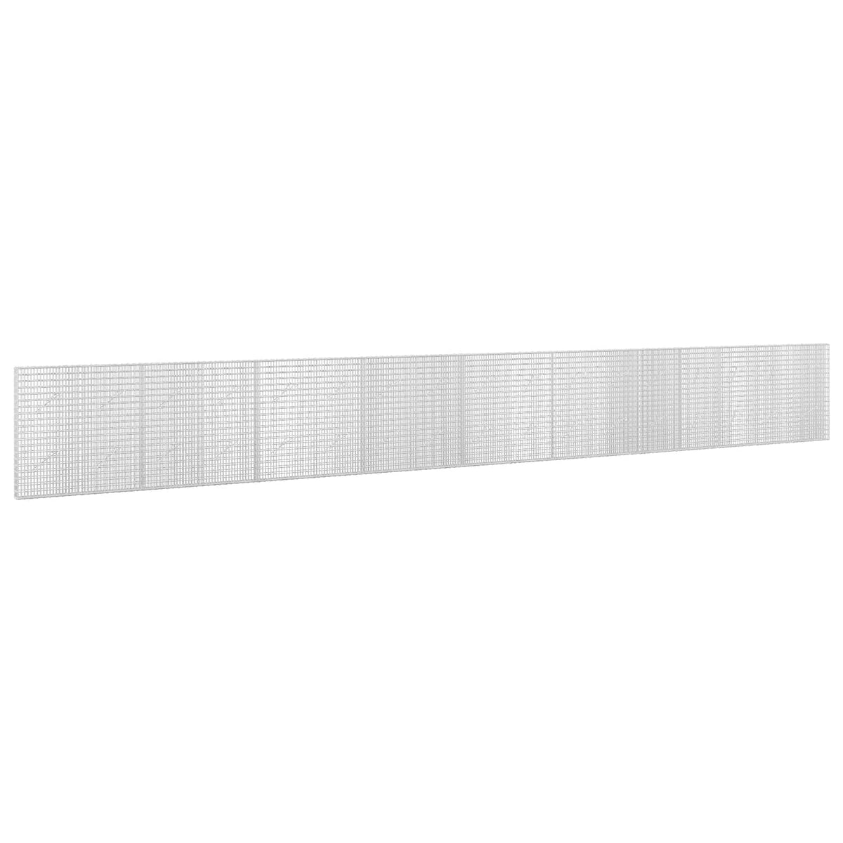 vidaXL Gabion z drutu 3,5 mm i siatką 5x2,5 cm 850x10x100 cm