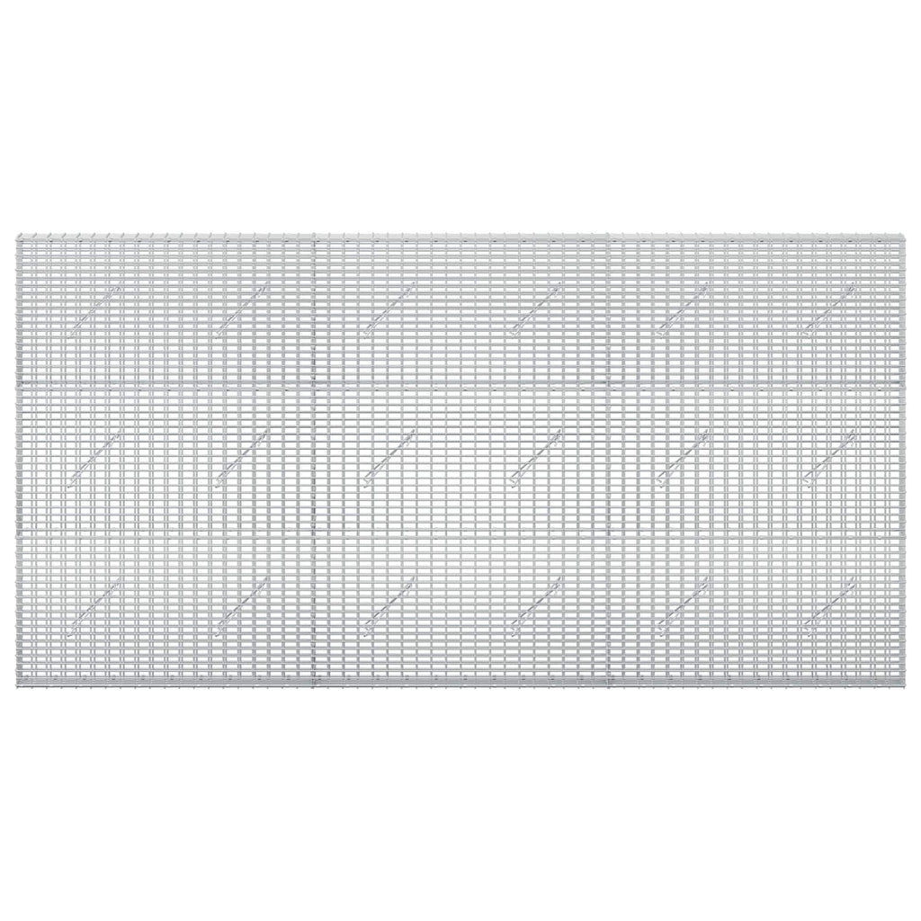vidaXL Gabion z drutu 3,5 mm i siatką 5x2,5 cm 300x10x150 cm