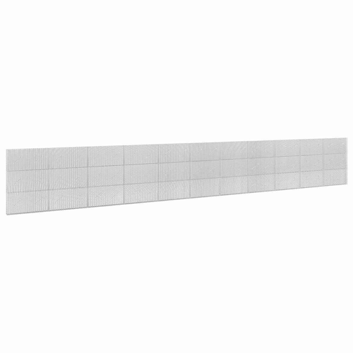 vidaXL Gabion z drutu 3,5 mm i siatką 5x2,5 cm 1100x10x150 cm