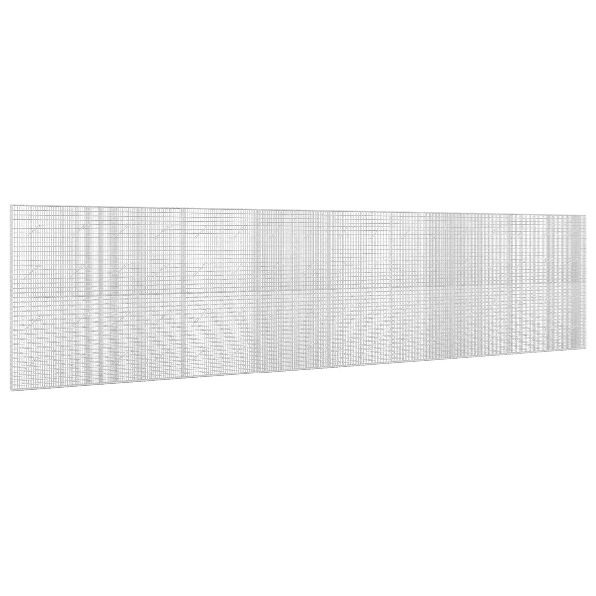 vidaXL Gabion z drutu 3,5 mm i siatką 5x2,5 cm 850x10x200 cm