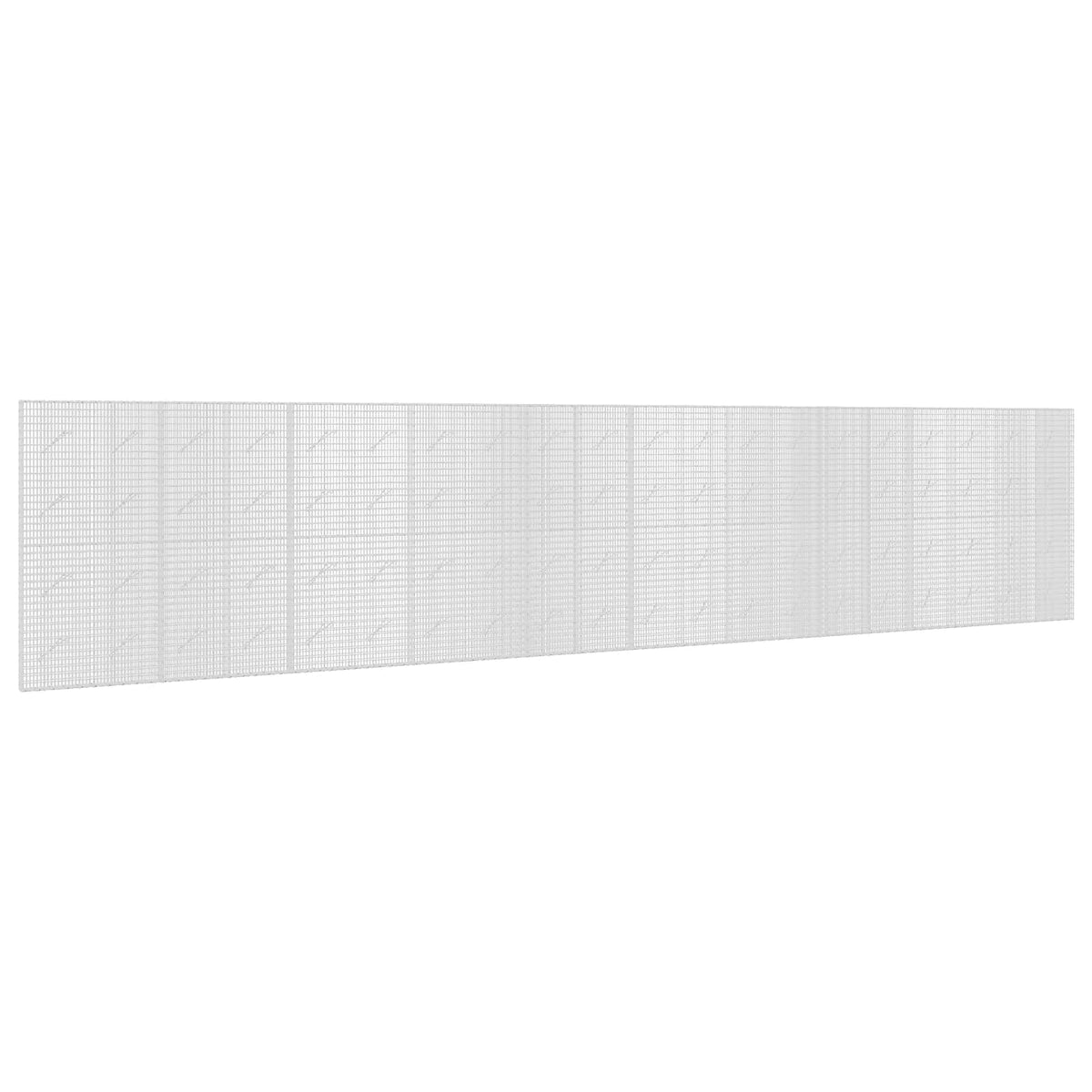 vidaXL Gabion z drutu 3,5 mm i siatką 5x2,5 cm 1000x10x200 cm