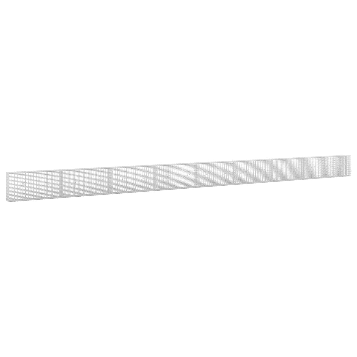 vidaXL Gabion z drutu 3,5 mm i siatką 5x2,5 cm 850x20x50 cm