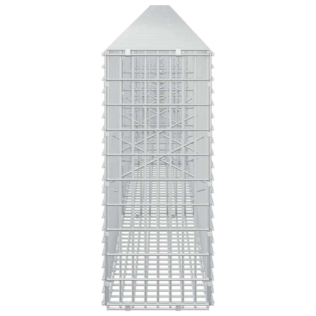 vidaXL Gabion z drutu 3,5 mm i siatką 5x2,5 cm 1050x20x50 cm