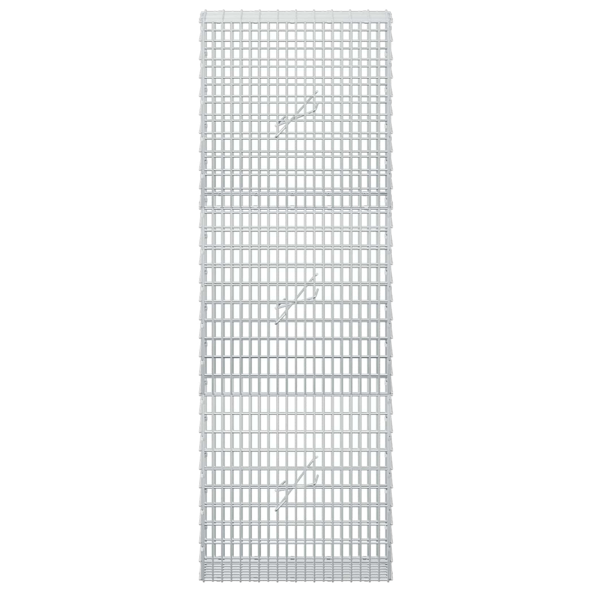 vidaXL Gabion z drutu 3,5 mm i siatką 5x2,5 cm 50x20x150 cm