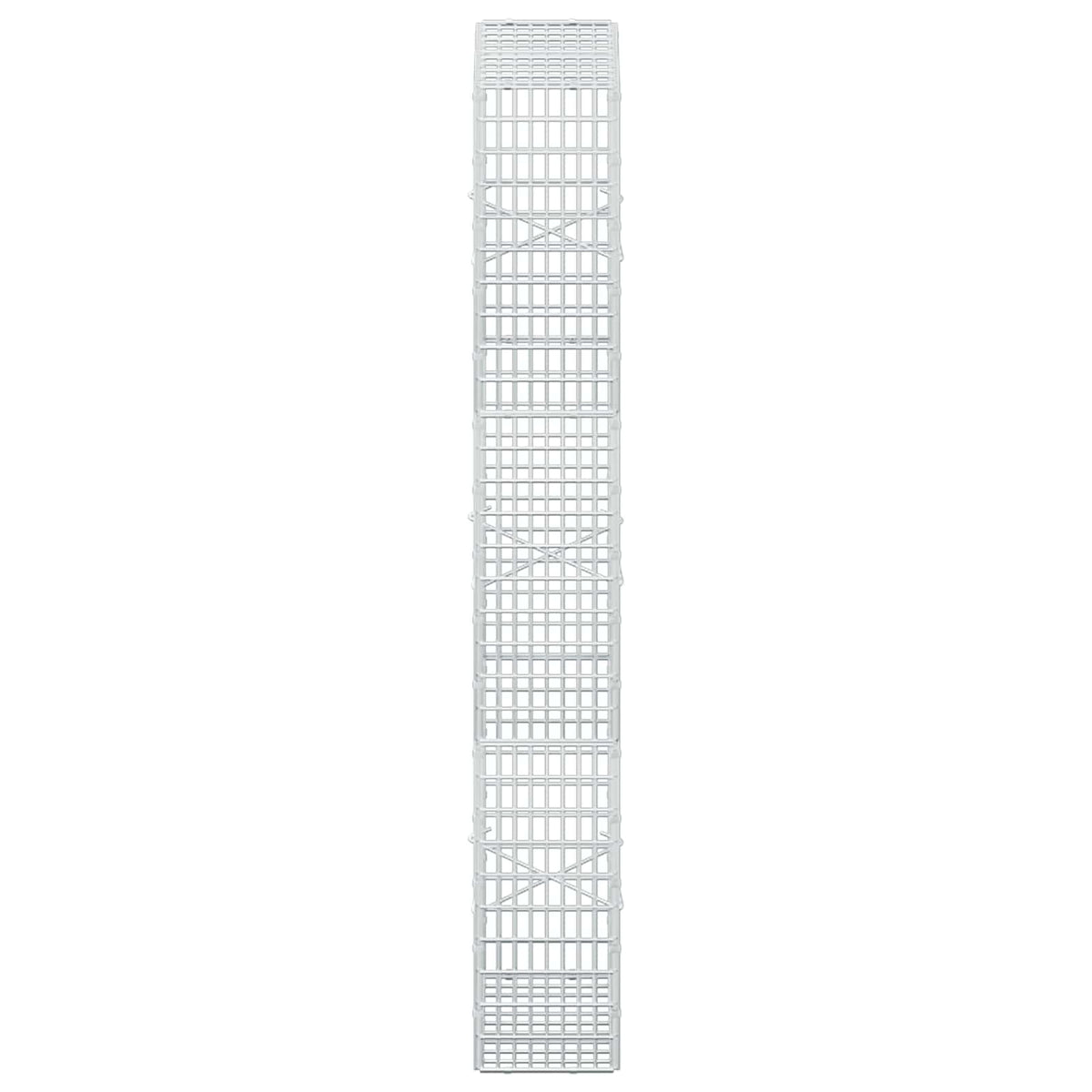 vidaXL Gabion z drutu 3,5 mm i siatką 5x2,5 cm 50x20x150 cm