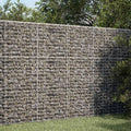 vidaXL Gabion z drutu 3,5 mm i siatką 5x2,5 cm 150x20x150 cm