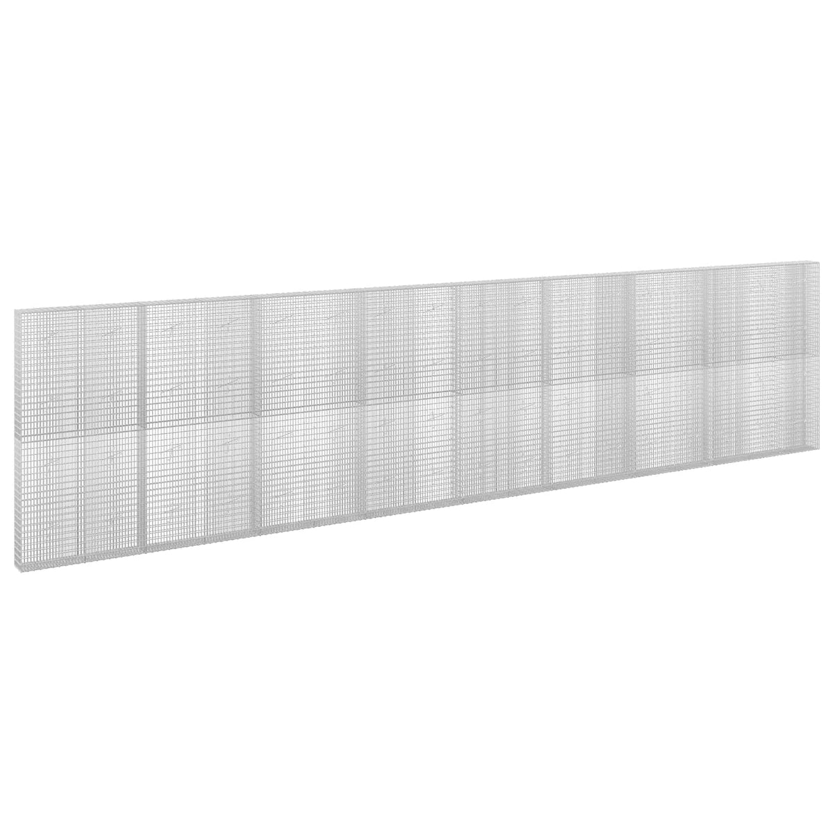 vidaXL Gabion z drutu 3,5 mm i siatką 5x2,5 cm 850x20x200 cm