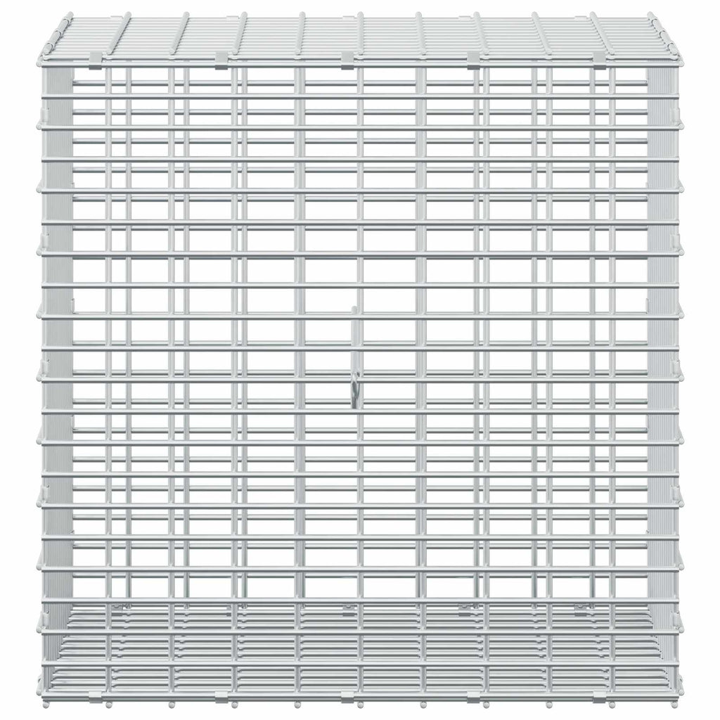 vidaXL Gabion z drutu 3,5 mm i siatką 5x2,5 cm 50x30x50 cm