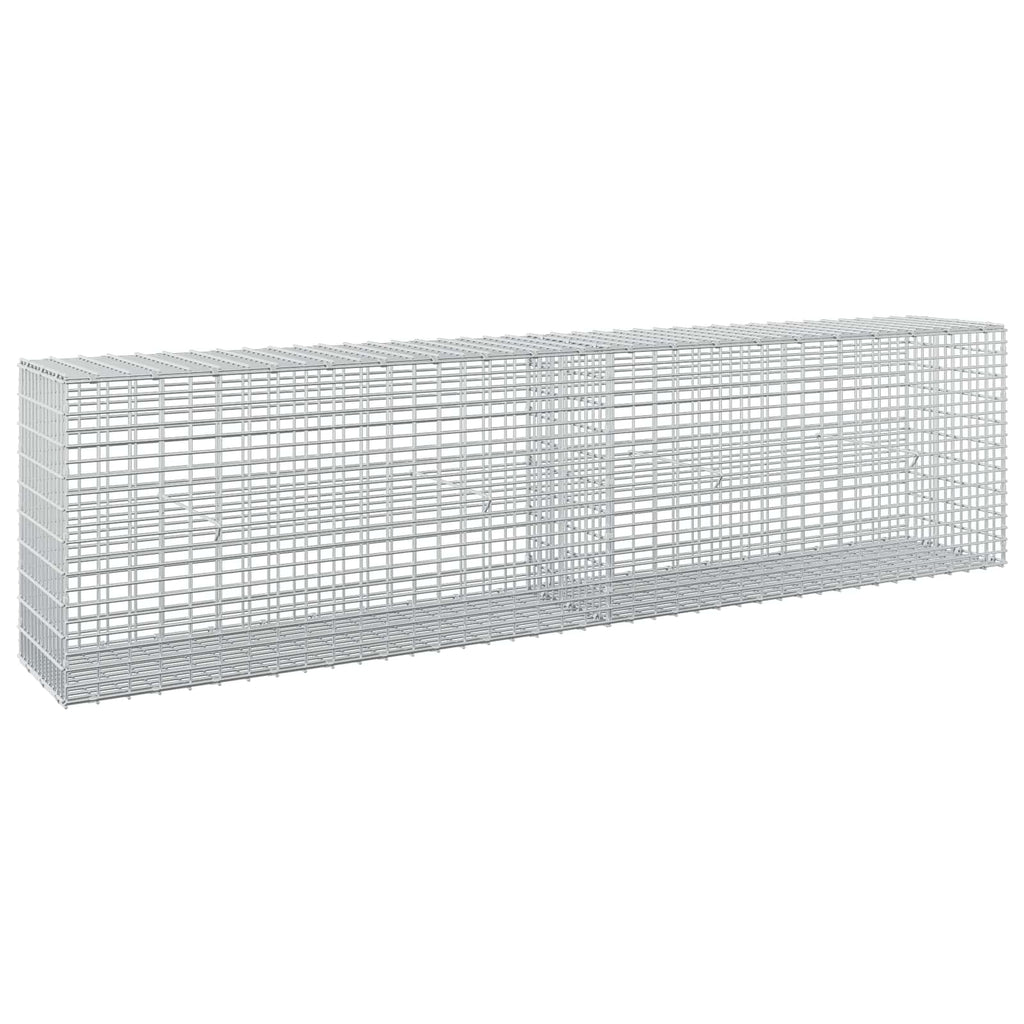 vidaXL Gabion z drutu 3,5 mm i siatką 5x2,5 cm 200x30x50 cm