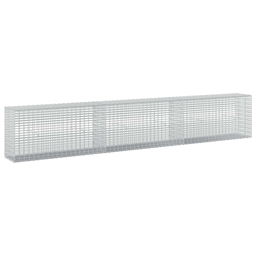 vidaXL Gabion z drutu 3,5 mm i siatką 5x2,5 cm 300x30x50 cm
