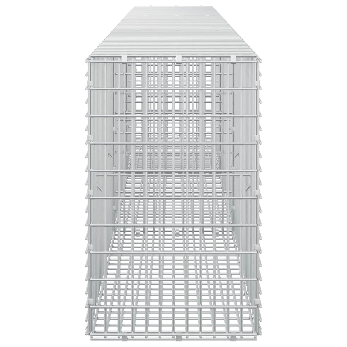 vidaXL Gabion z drutu 3,5 mm i siatką 5x2,5 cm 300x30x50 cm