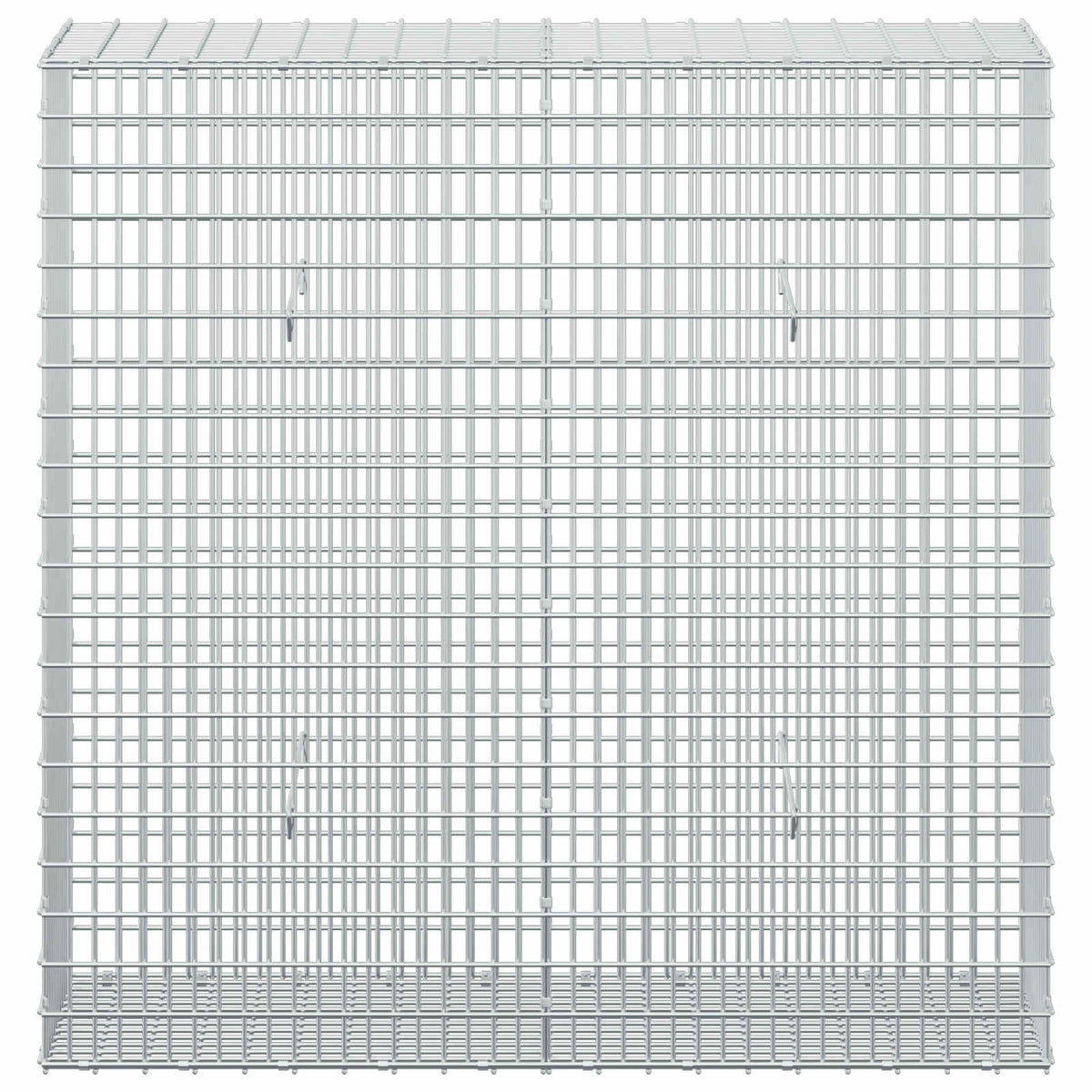 vidaXL Gabion z drutu 3,5 mm i siatką 5x2,5 cm 100x30x100 cm