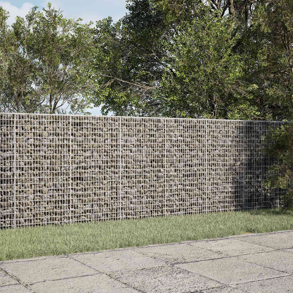 vidaXL Gabion z drutu 3,5 mm i siatką 5x2,5 cm 200x30x100 cm