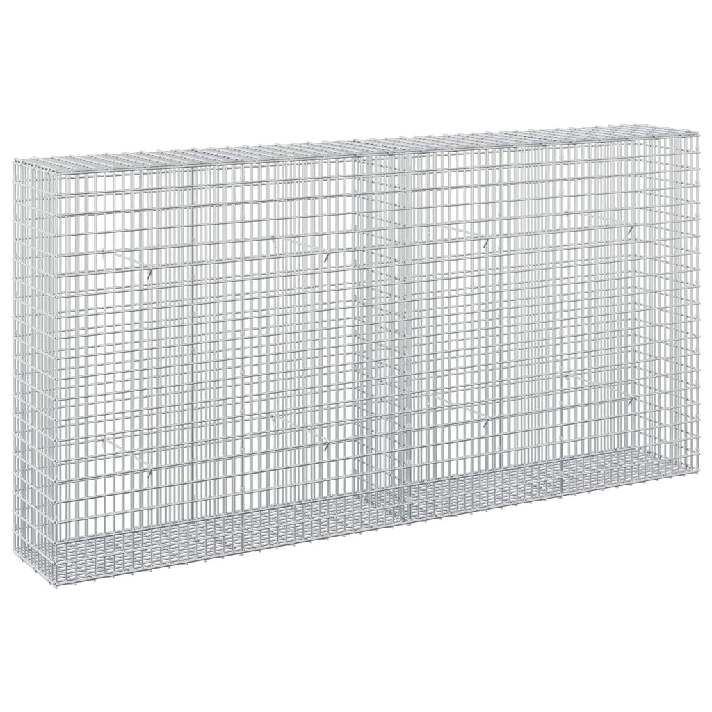 vidaXL Gabion z drutu 3,5 mm i siatką 5x2,5 cm 200x30x100 cm