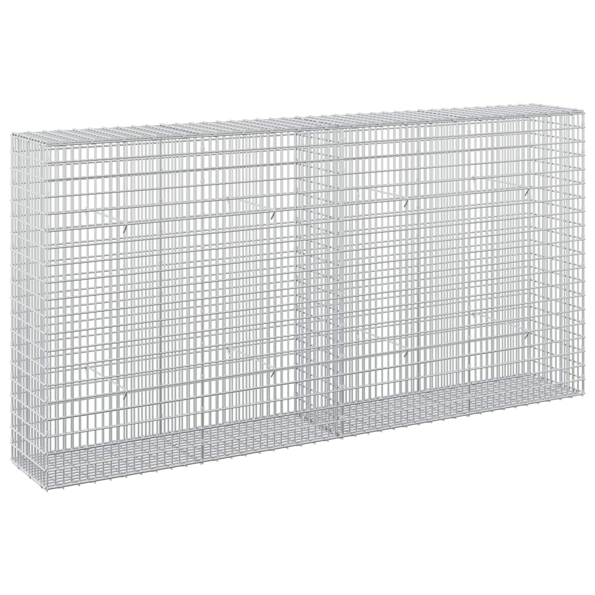 vidaXL Gabion z drutu 3,5 mm i siatką 5x2,5 cm 200x30x100 cm