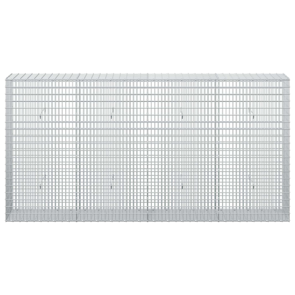 vidaXL Gabion z drutu 3,5 mm i siatką 5x2,5 cm 200x30x100 cm