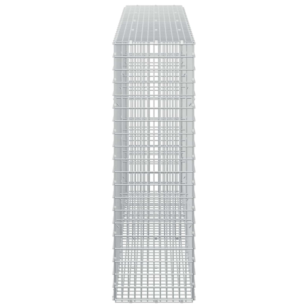 vidaXL Gabion z drutu 3,5 mm i siatką 5x2,5 cm 200x30x100 cm