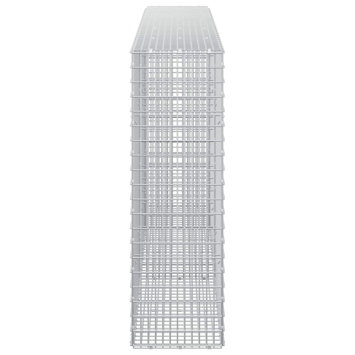 vidaXL Gabion z drutu 3,5 mm i siatką 5x2,5 cm 250x30x100 cm