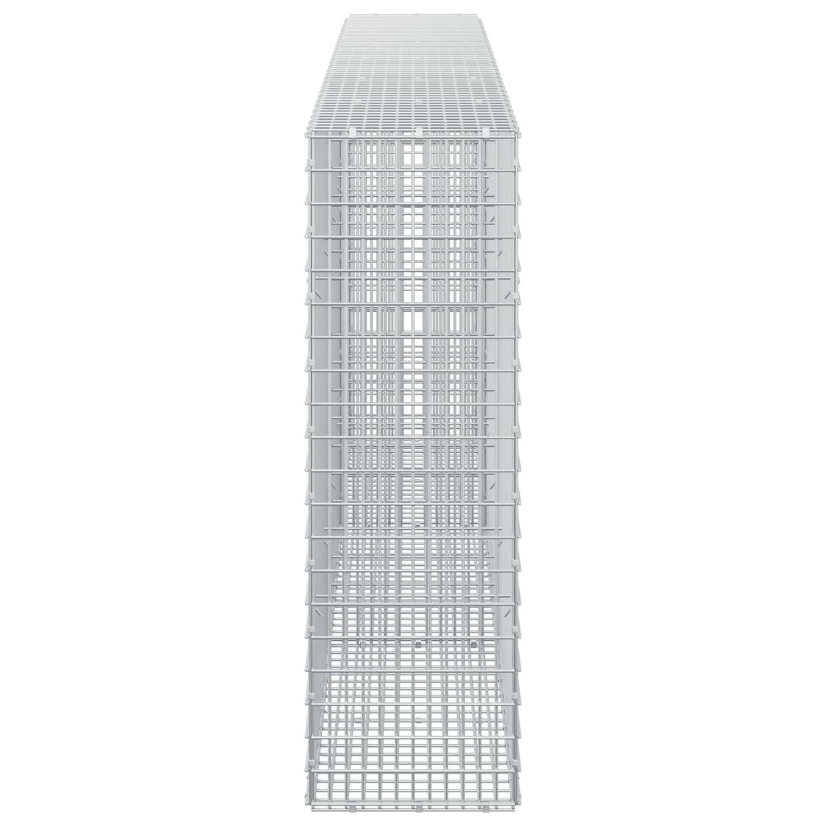 vidaXL Gabion z drutu 3,5 mm i siatką 5x2,5 cm 300x30x100 cm
