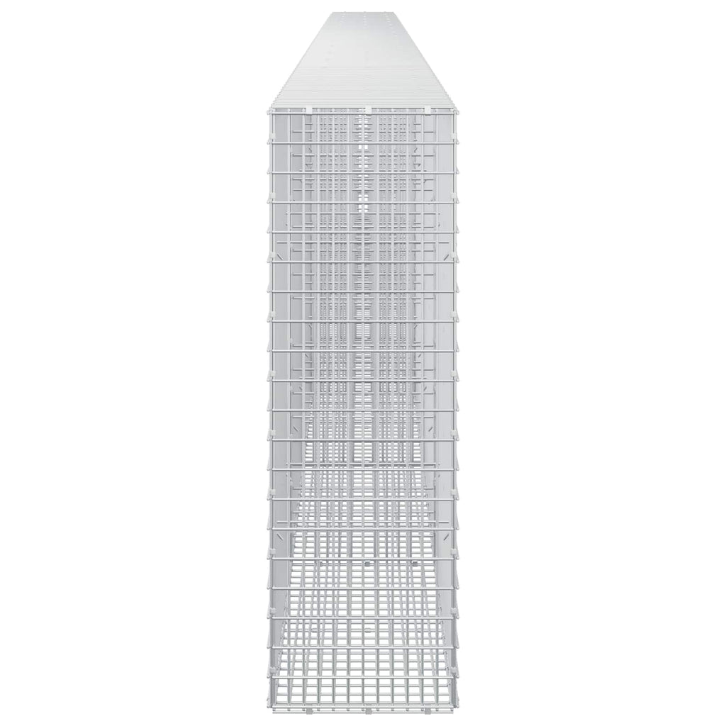 vidaXL Gabion z drutu 3,5 mm i siatką 5x2,5 cm 800x30x100 cm