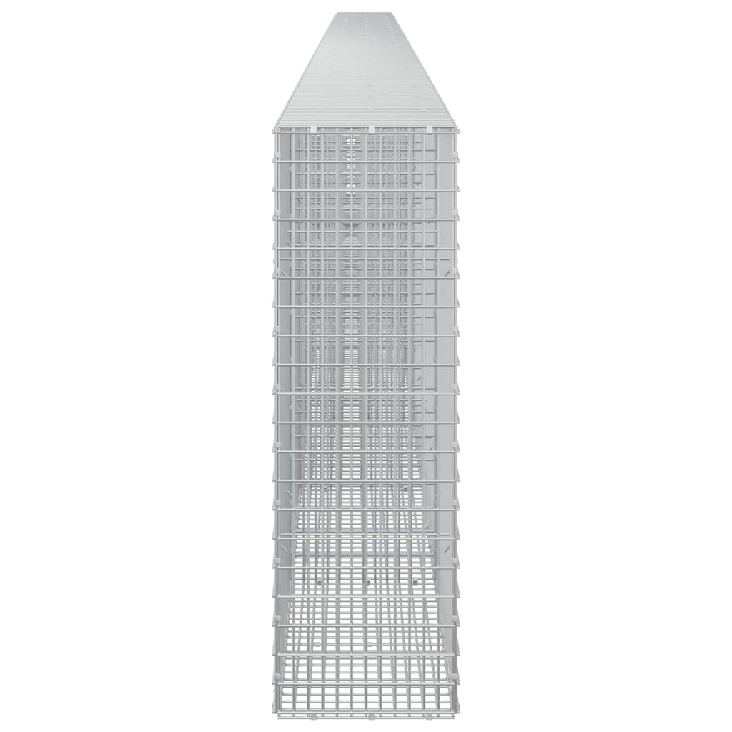 vidaXL Gabion z drutu 3,5 mm i siatką 5x2,5 cm 1050x30x100 cm