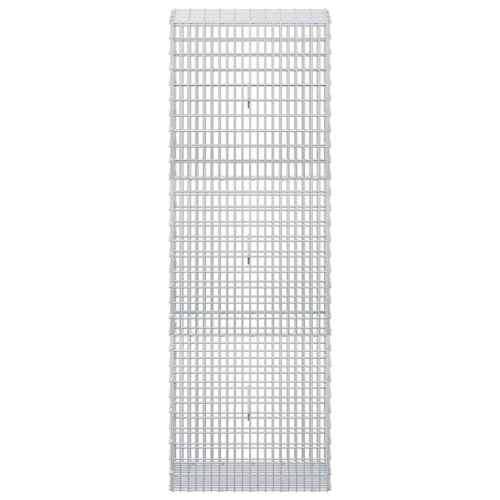 vidaXL Gabion z drutu 3,5 mm i siatką 5x2,5 cm 50x30x150 cm